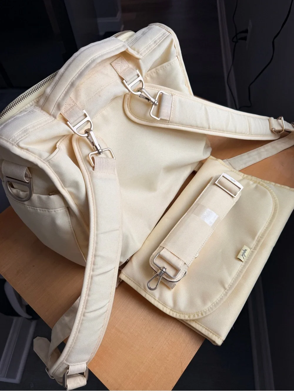 Jujube BFF Diaper Bag Cream